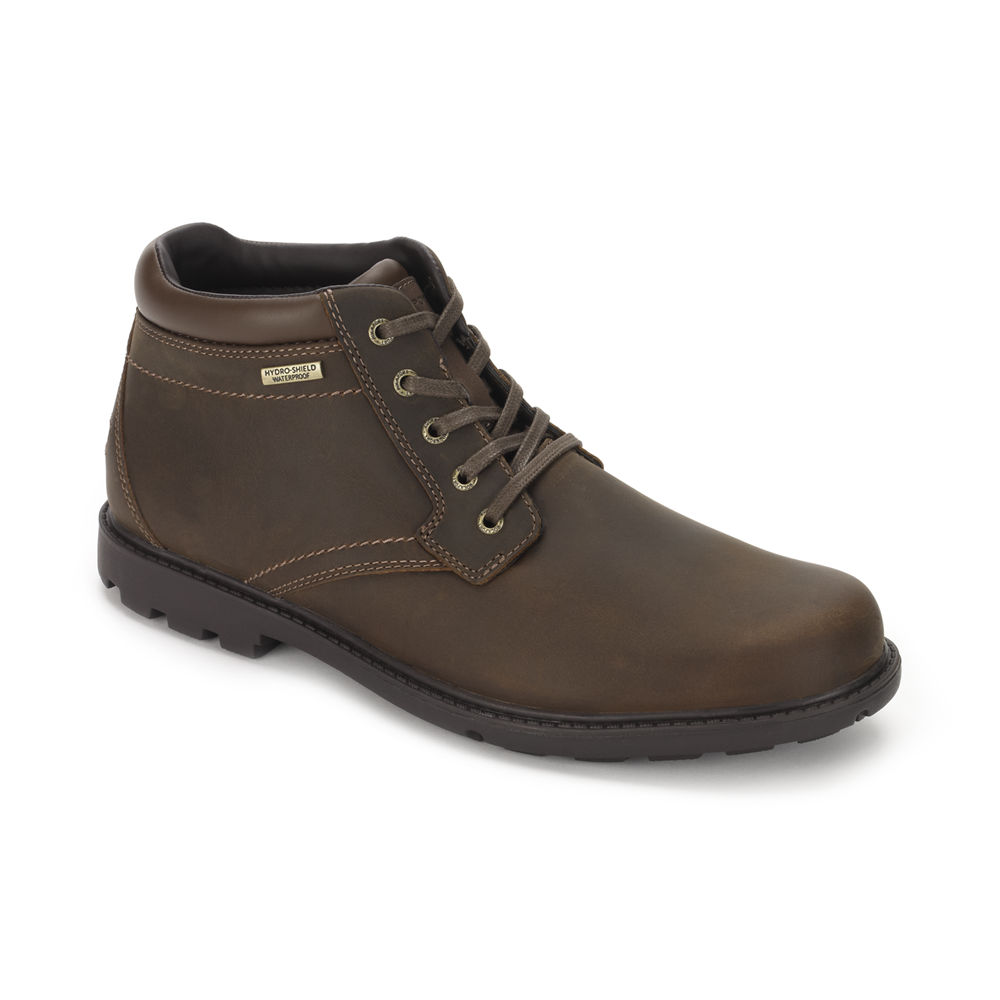 Rockport Støvler Herre Brune - Rugged Bucks Waterproof - RJHS76814